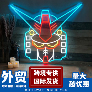 Neon light luminous word Internet celebrity wall decoration light night market stall light Card e-sports room bar atmosphere light billboard