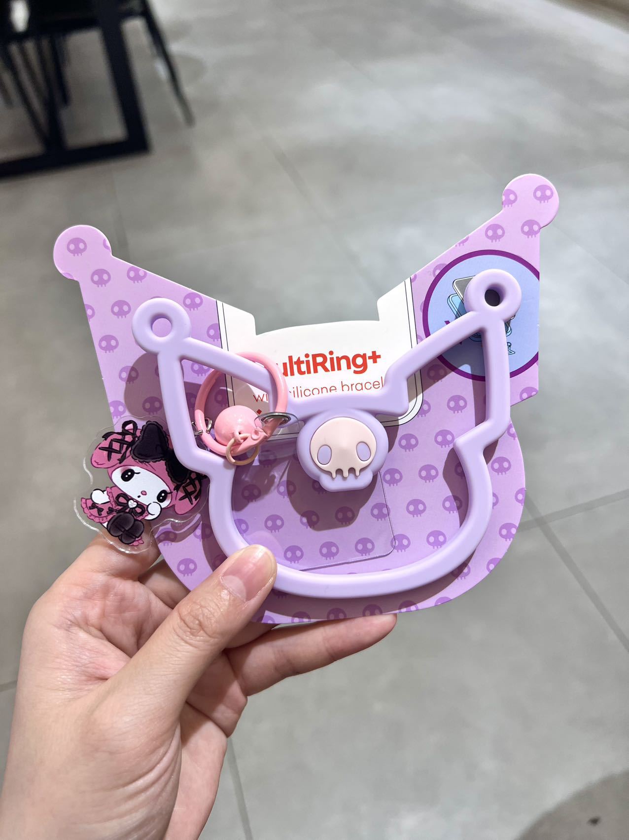 Cordón de teléfono móvil de alta gama estilo ins hecho a mano de boutique Pulsera de silicona Kulomi Cordón de teléfono móvil de moda Cordón corto