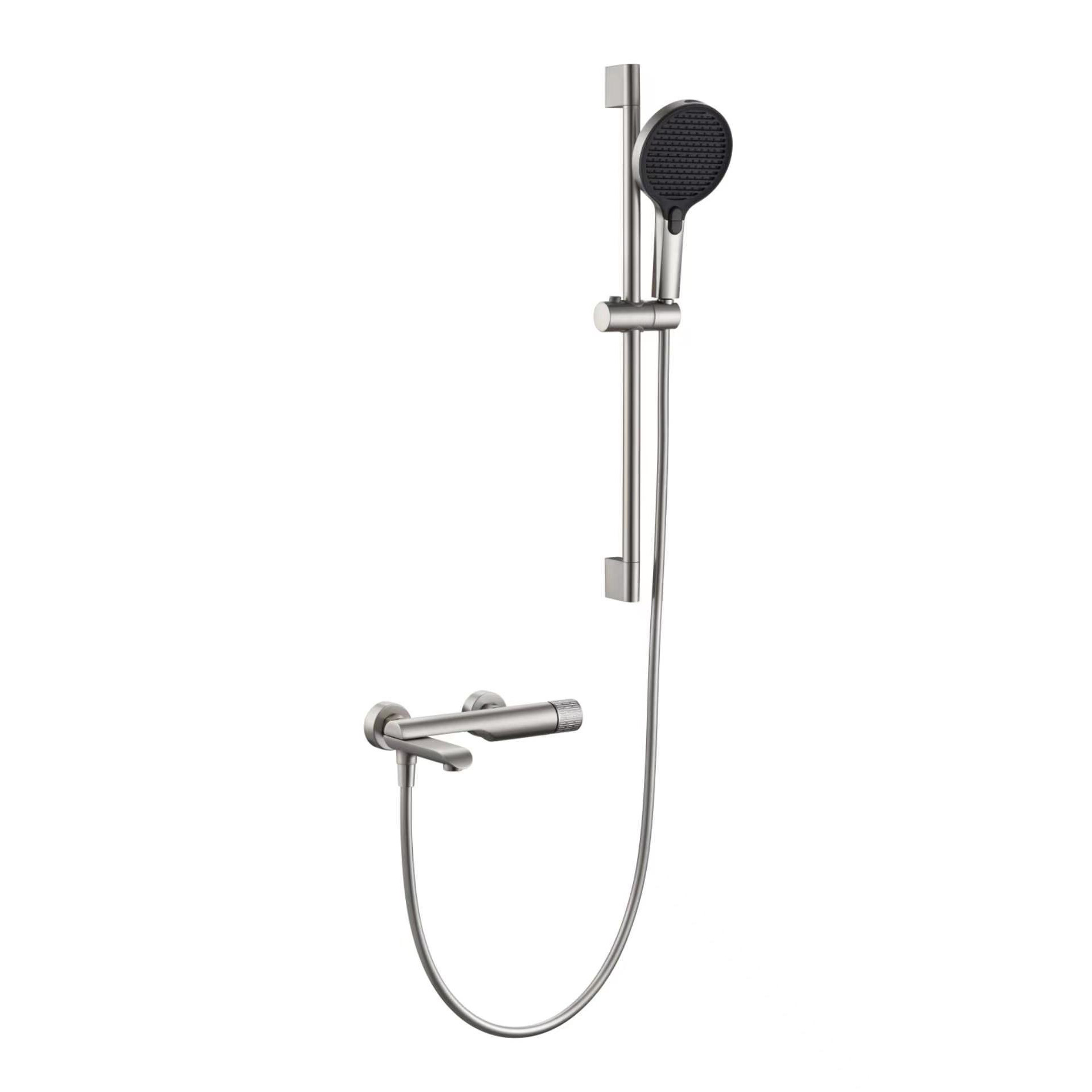 Ozon Cross-Border Simple Hotel Shower Set Household Bathtub Simple Shower Small Apartment Without Top Spray Gold