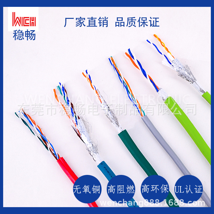 厂家直销UL20868 TPU无卤多芯编织阻燃柔软耐寒线价格实惠