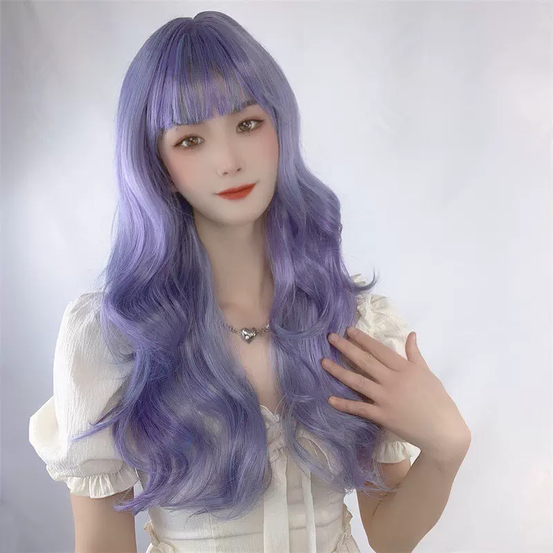 假发女长发自然全头套式长卷发网红大波浪气质仿真人发丝假发头套