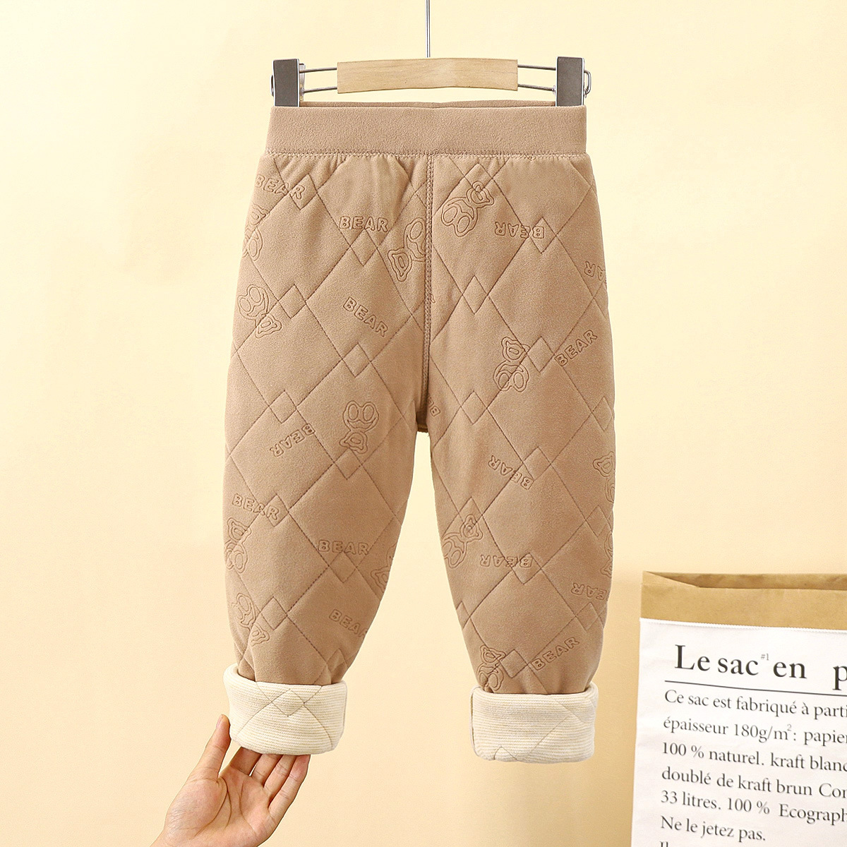 Xfsq05 - pantalones - color tierra