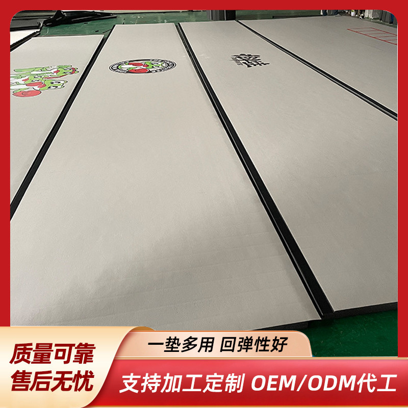 Cross-Border Martial Arts Sanda Training Mat Fighting Roll Mat Fighting Taekwondo Judo Floor Mat Physical Training Dance Floor Mat
