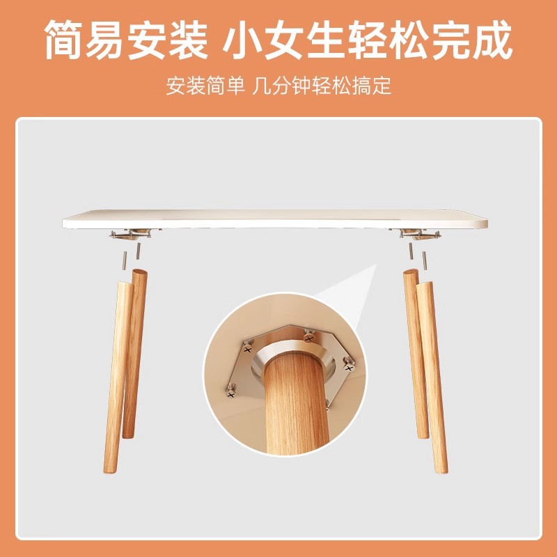Escritorio simple casa de alquiler escritorio dormitorio niña escritorio de computadora simple escritorio dormitorio estudiante aprendizaje escritorio