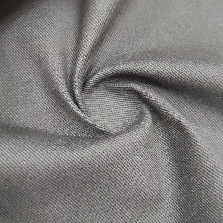 Ropa nueva tendencia de algodón de piel de melocotón elástico tela de spandex twill