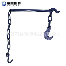 生产捆扎杆横担钩索具收紧器链条捆绑索具船用喷塑链条紧索具现货