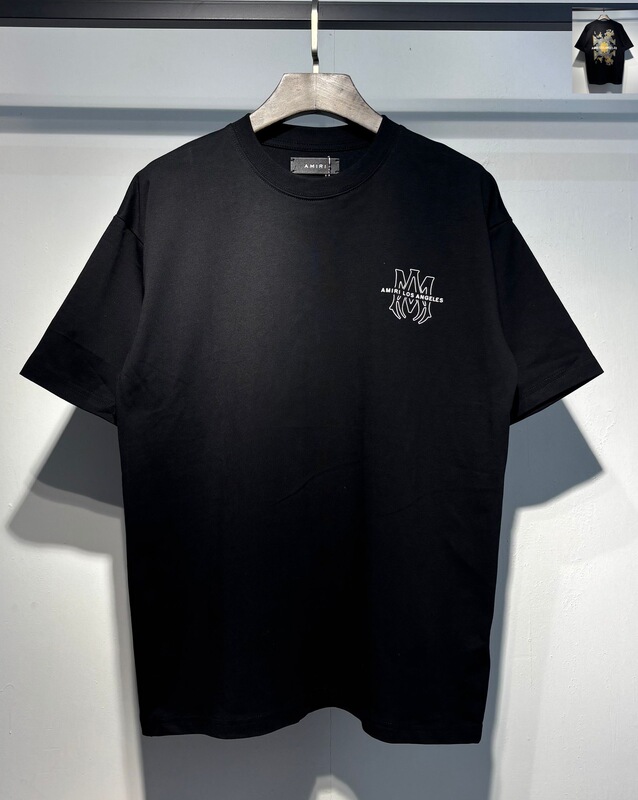 貿易クロスAm新文字クラシックプリント半袖男女同型カップルTシャツiri夏高iri製品タイプ|undefined
