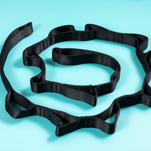 Jiu Sheng Aerial Yoga Hammock Flat Belt Rope Chrysanthemum Belt Flat Belt Rock Climbing Mountaineering Flat Belt Manufacturer Wholesale Foreign Trade