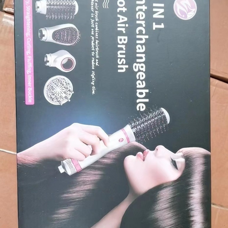クロスボーダー多機能四合一熱風櫛家庭用高出力マイナスイオンヘアケア|undefined
