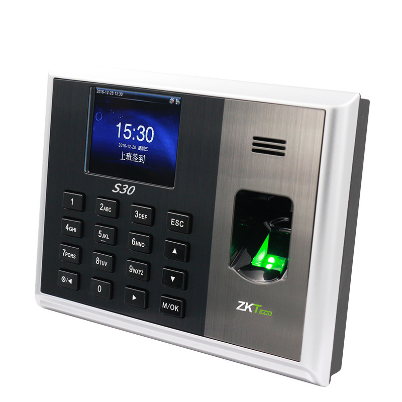 ZKteco Entropy-based Technology Co., Ltd. S30 Fingerprint Attendance Machine Fingerprint Pin Card Sign-in