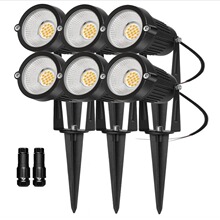 贴片插地灯18珠6w7w插地灯平面插针12-24v地插灯景观灯