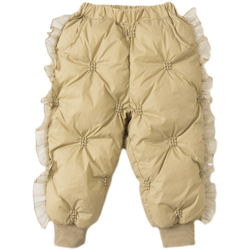 Winter keep warm trousers girl's, western style