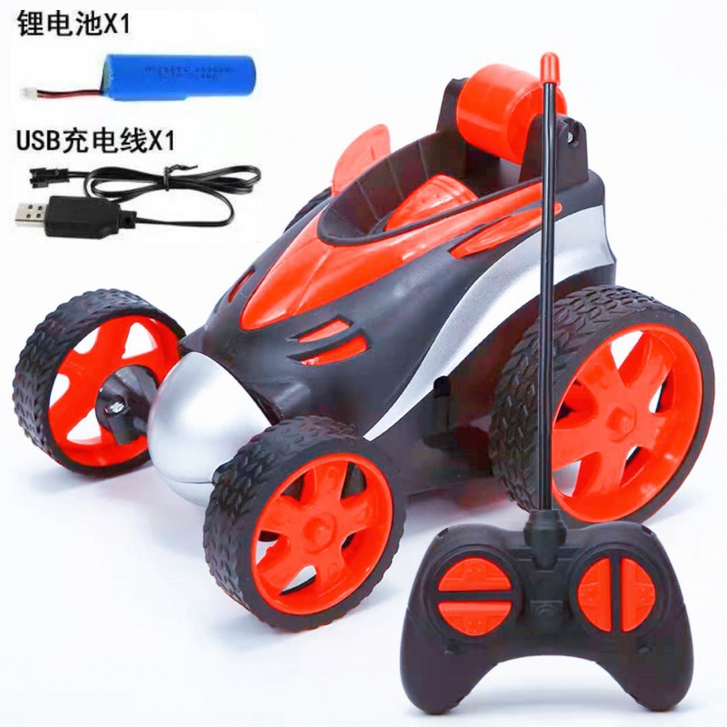 Coche de control remoto truco rodando eléctrico de doble cara puesto de juguete de control remoto coche niños recargable carreras al por mayor transfronteriza