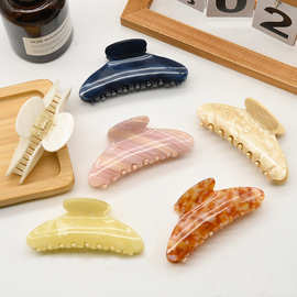 跨境醋酸发夹头饰韩版抓夹女士新款醋酸首饰简约饰品发饰批发