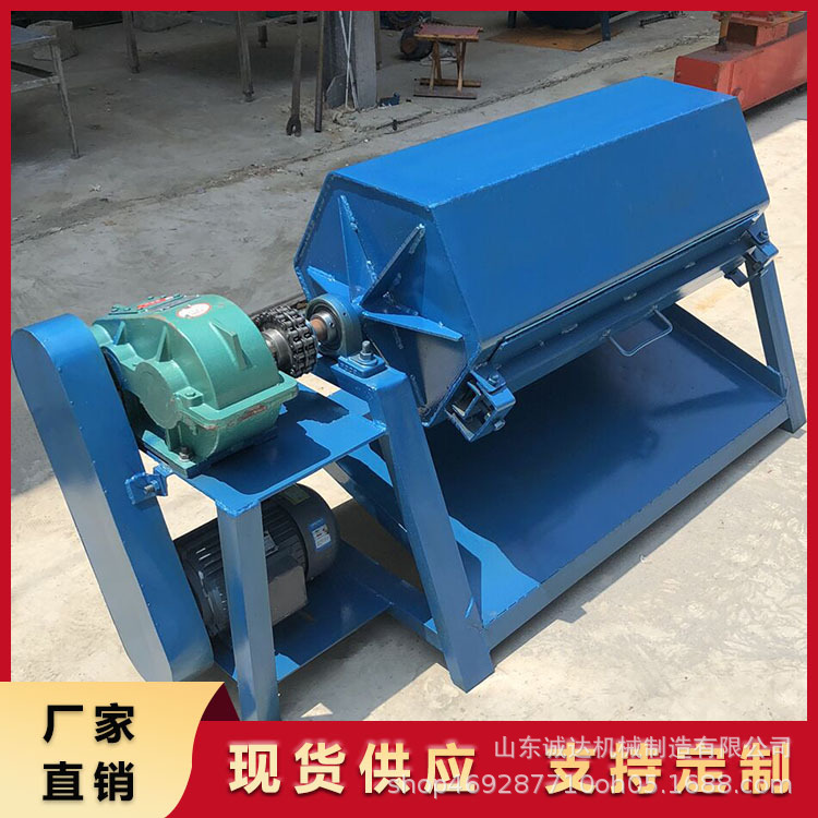 诚达牌 六角滚筒式研磨机 铸铁件去毛刺机 批量去油漆除锈机