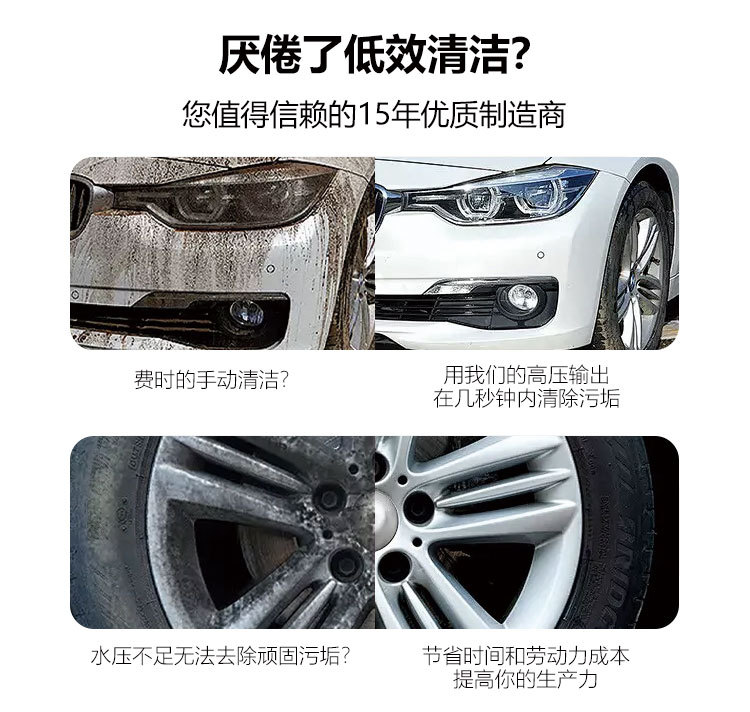 Household 220V Portable High-Pressure Car Washing Machine High-Pressure Water Gun Car Washing Cleaning Machine Cleaning Equipment