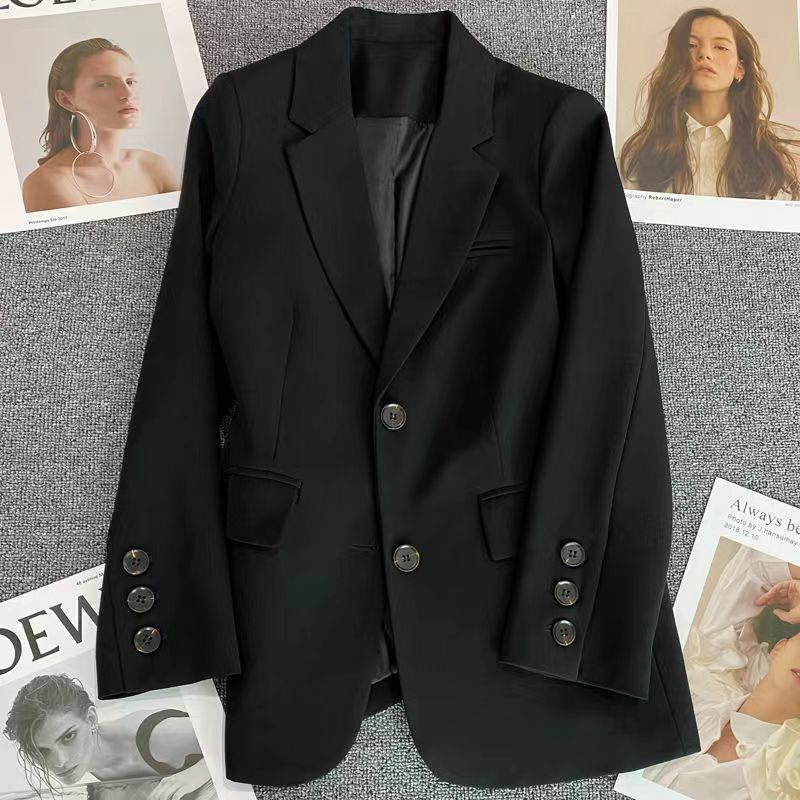春秋季西服新款西装外套女时尚休闲女士高端设计感西装外套潮|undefined