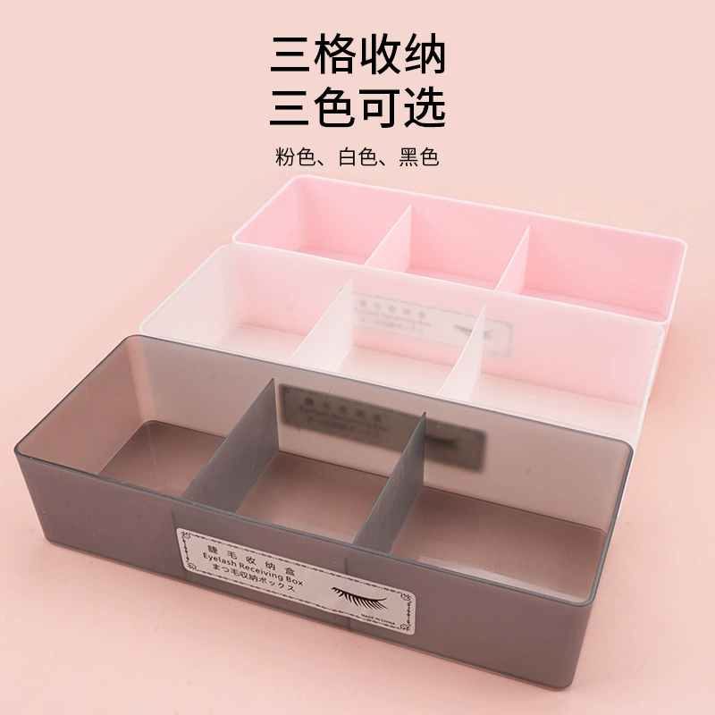 Eyelash extension, capacious storage box for eyelashes