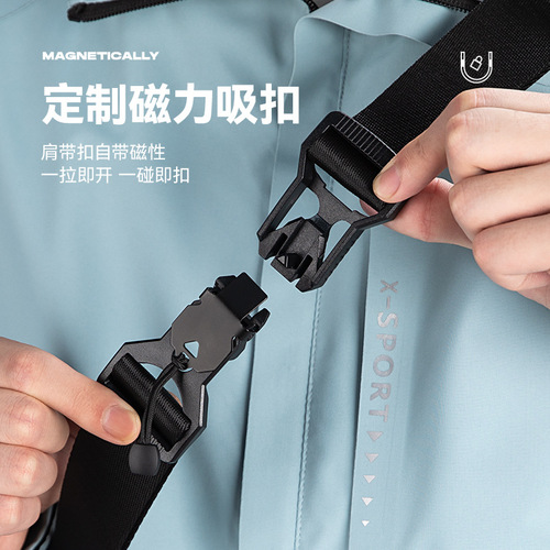 mark ryden cross-border new fashion chest bag men's trendy crossbody bag multifunctional sports and leisure shoulder bag