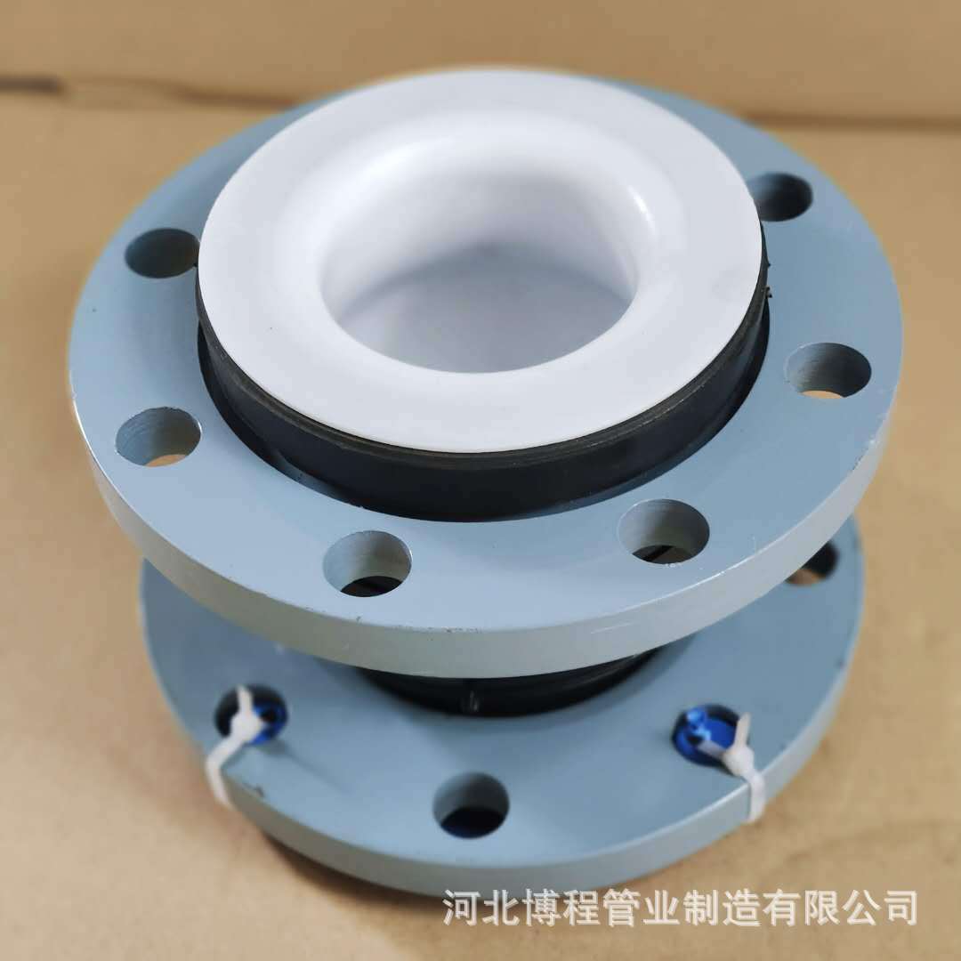 内衬四氟橡胶软连接 可曲挠橡胶软接头  不锈钢橡胶软接头厂家