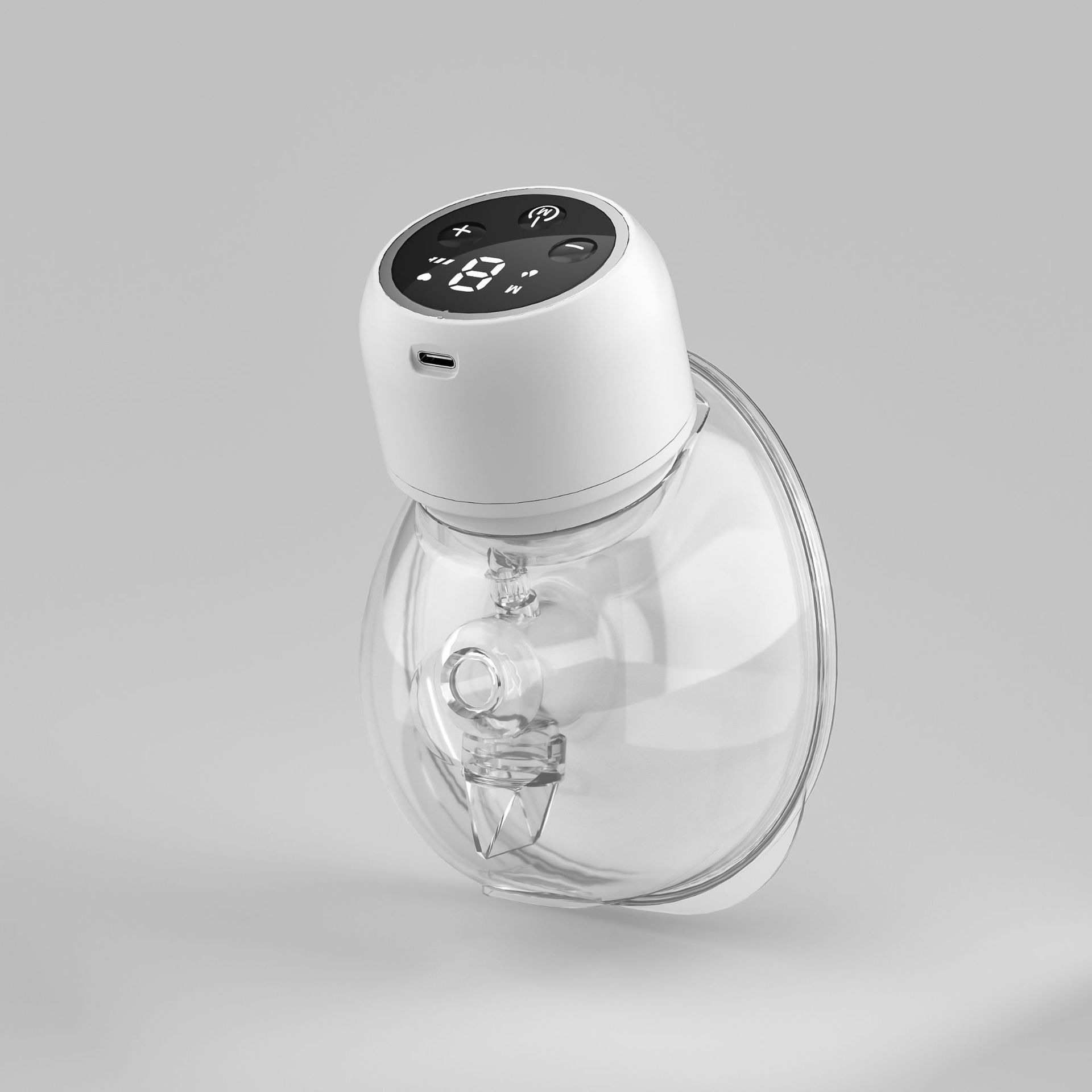 Cross-Border Close-Fitting Wear-Resistant Breast Pump Hands-Free Invisible Breast Pump Portable Fully Automatic Large Suction Silent Electric