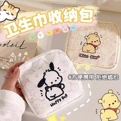 生理用ナプキンのおばさんのタオルの収納袋の月の事の小さい包みの学生は携帯してかわいい少女のキャンバスを身につけてお尻のパチャを上げます。