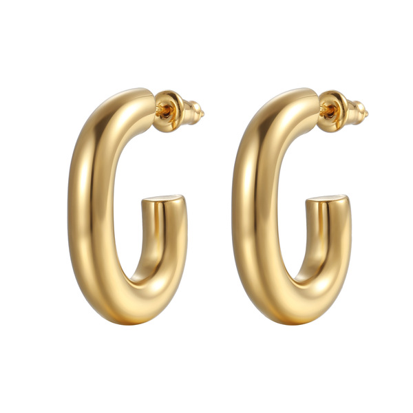 geometric earrings stainless steel