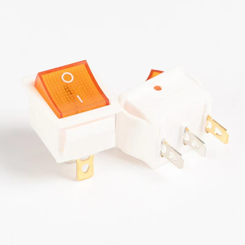 双排带灯船型开关 电热锅开关 电炒锅开关 电水壶开关 价格优惠