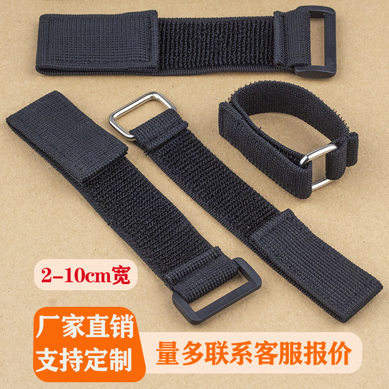 Reversible Nylon Elastic Velcro Straps Elastic Cargo Straps Two-Person Three-Legged Game Leggings Straps Customized