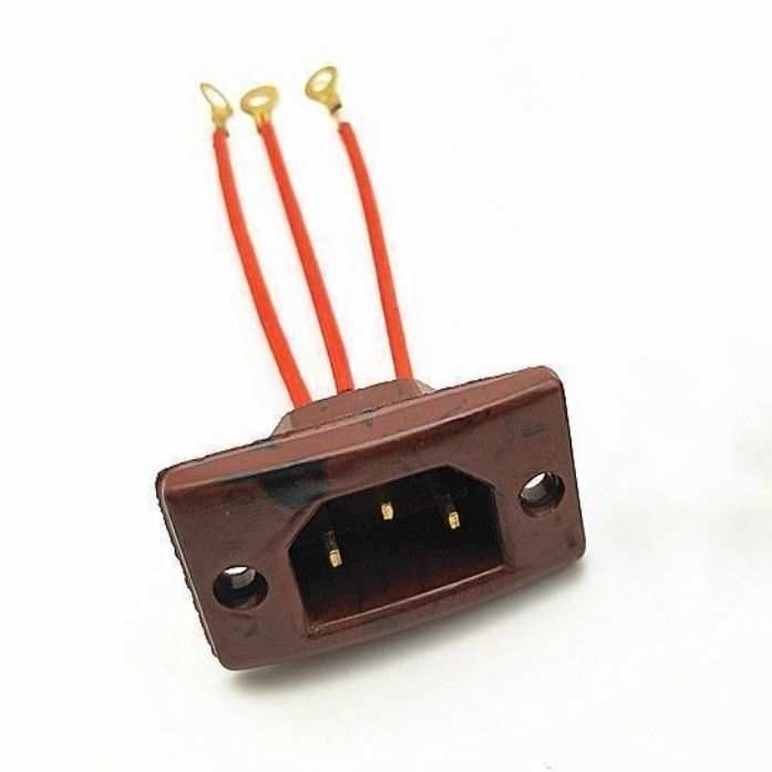 电热锅插座多用锅插座电炒锅电源插座脚三孔品字形方形插座加厚