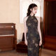 Spring and Summer Cheongsam 2025 New Temperament High-end National Style Hanging Neck dress New Chinese Style Improved Daily Beauty