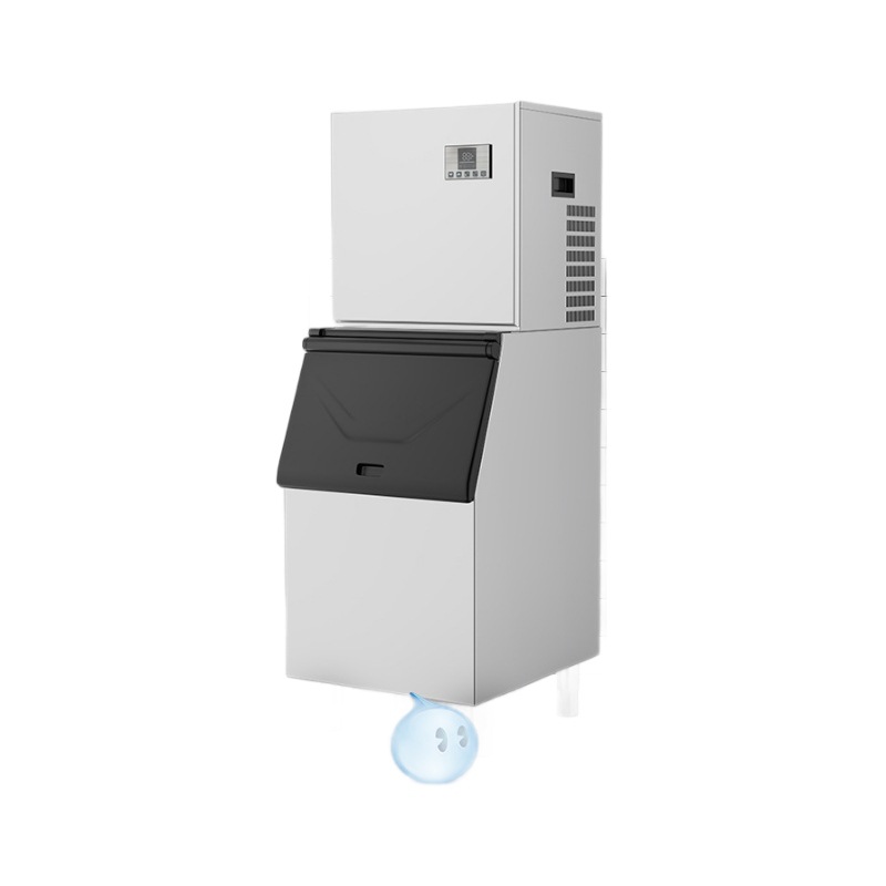 Máquina de hielo comercial a gran escala dividida mutuamente beneficiosa 250 / 400 kg de hielo por día para tiendas de té de leche, restaurantes, hoteles