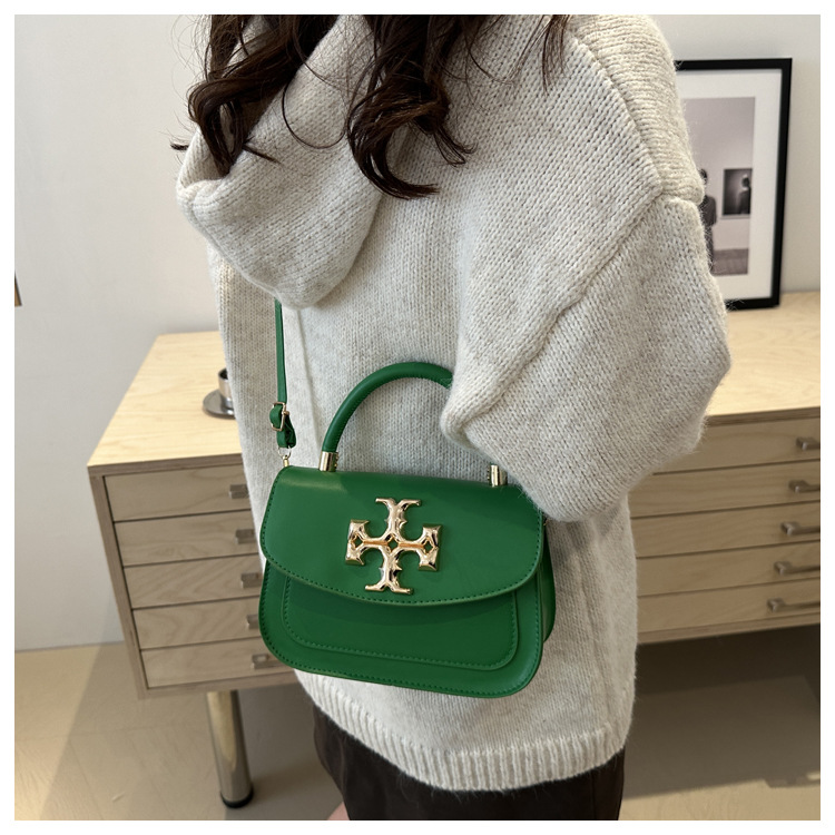 Cross-border retro underarm women's bag, this year's new fashionable single-shoulder bag, trendy and textured crossbody bag, casual tofu square bag undefined