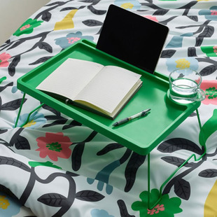 Buwala bed small table folding table dormitory desk laptop stand lazy table study table Mobile