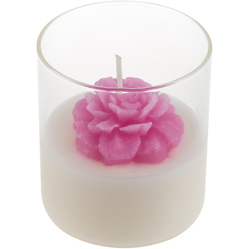 Aromaterapia vela de vidrio taza vestido cumpleaños Día San Valentín cena romántica con velas Hotel B & B cubierta a prueba viento al aire libre