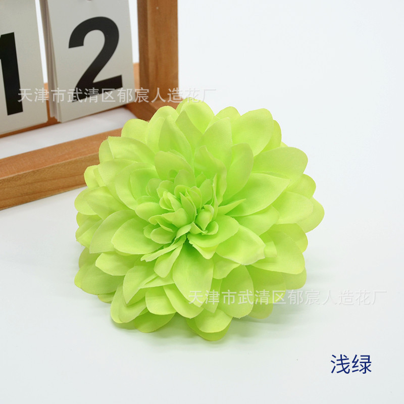 Pintura al óleo de flores de crisantemo simulación de flores de crisantemo de crisantemo DiDi sombrero sombrero de sol decoración flor caja de flores image 17