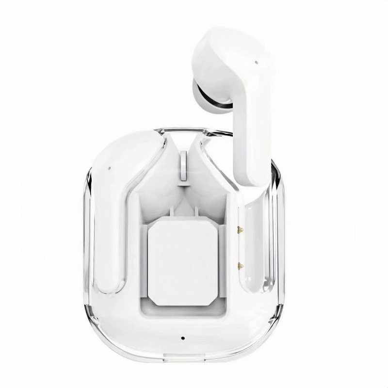 Nuevo auriculares Bluetooth transparentes inalámbricos estéreo bilateral tipo de auriculares móviles de larga duración de alta calidad