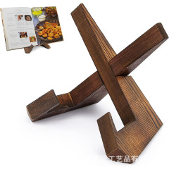 木製家庭用レストラン料理棚キッチンメニュー展示棚レシピ木製スタンド皿展示棚多機能