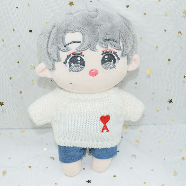 20厘米娃衣现货套装20CM棉花娃娃衣服裤子鸭子衬衫帽子玩偶配饰