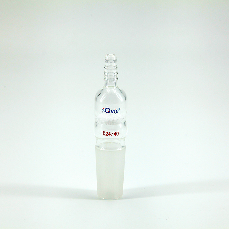 芯硅谷 抽气接头 I3346 直型抽气接头 玻璃接头 具砂板