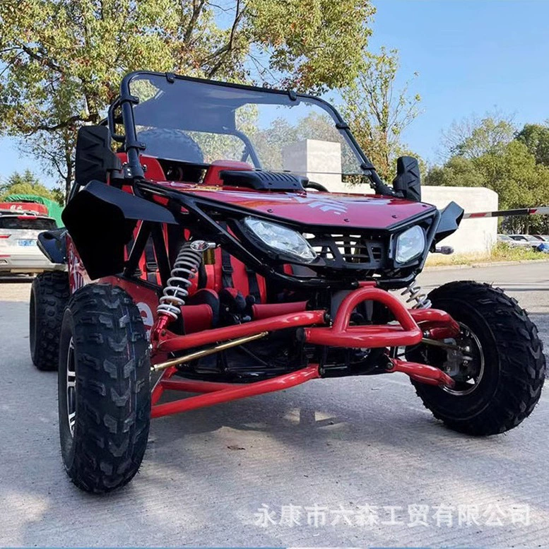 200cc взрослый двухместный спортивный вариант карта внедорожный горный мотоцикл крестьянская машина UTV ATV бездорожье