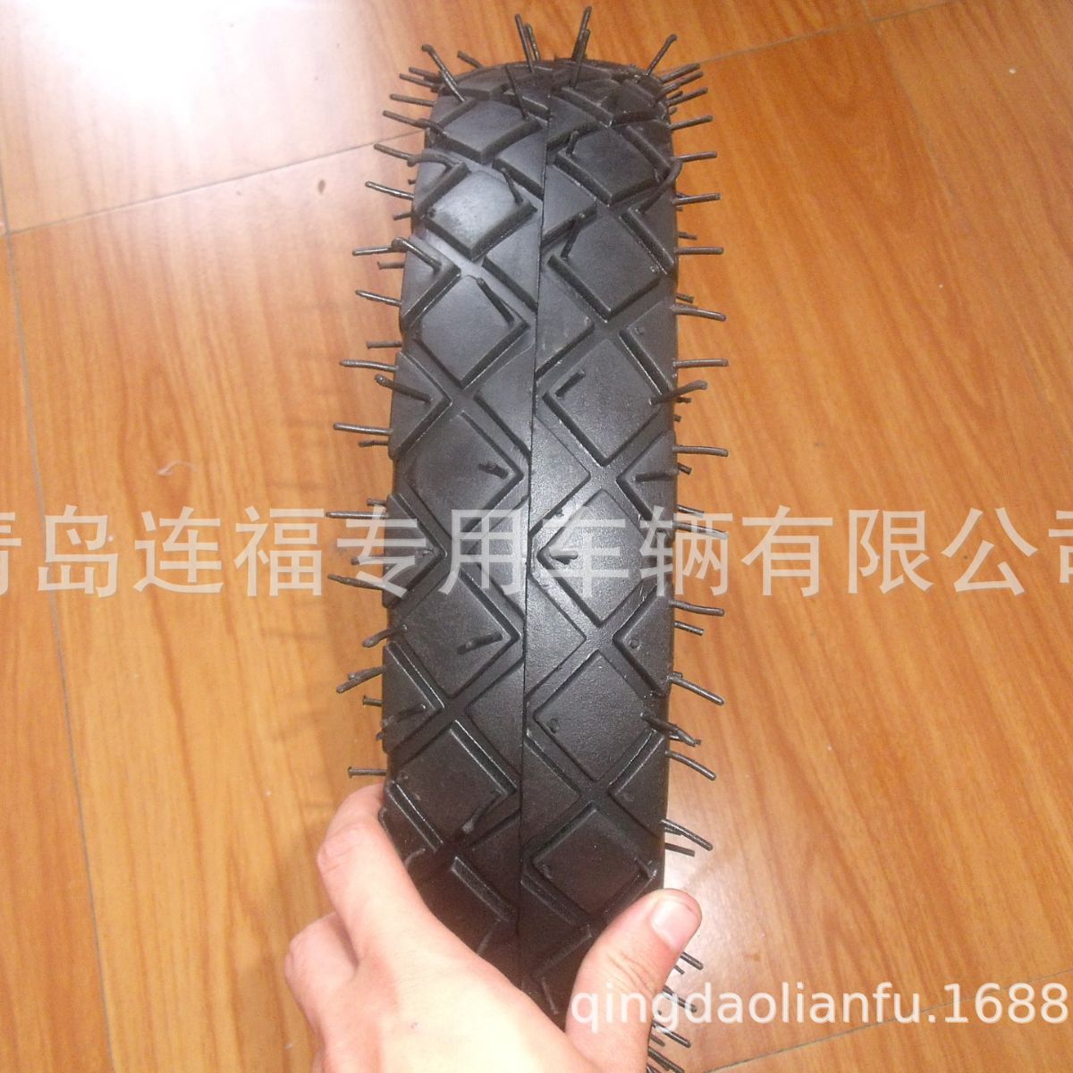 供应外贸4.00-8大方块外胎 工具车外胎 手推车轮胎 欢迎洽谈