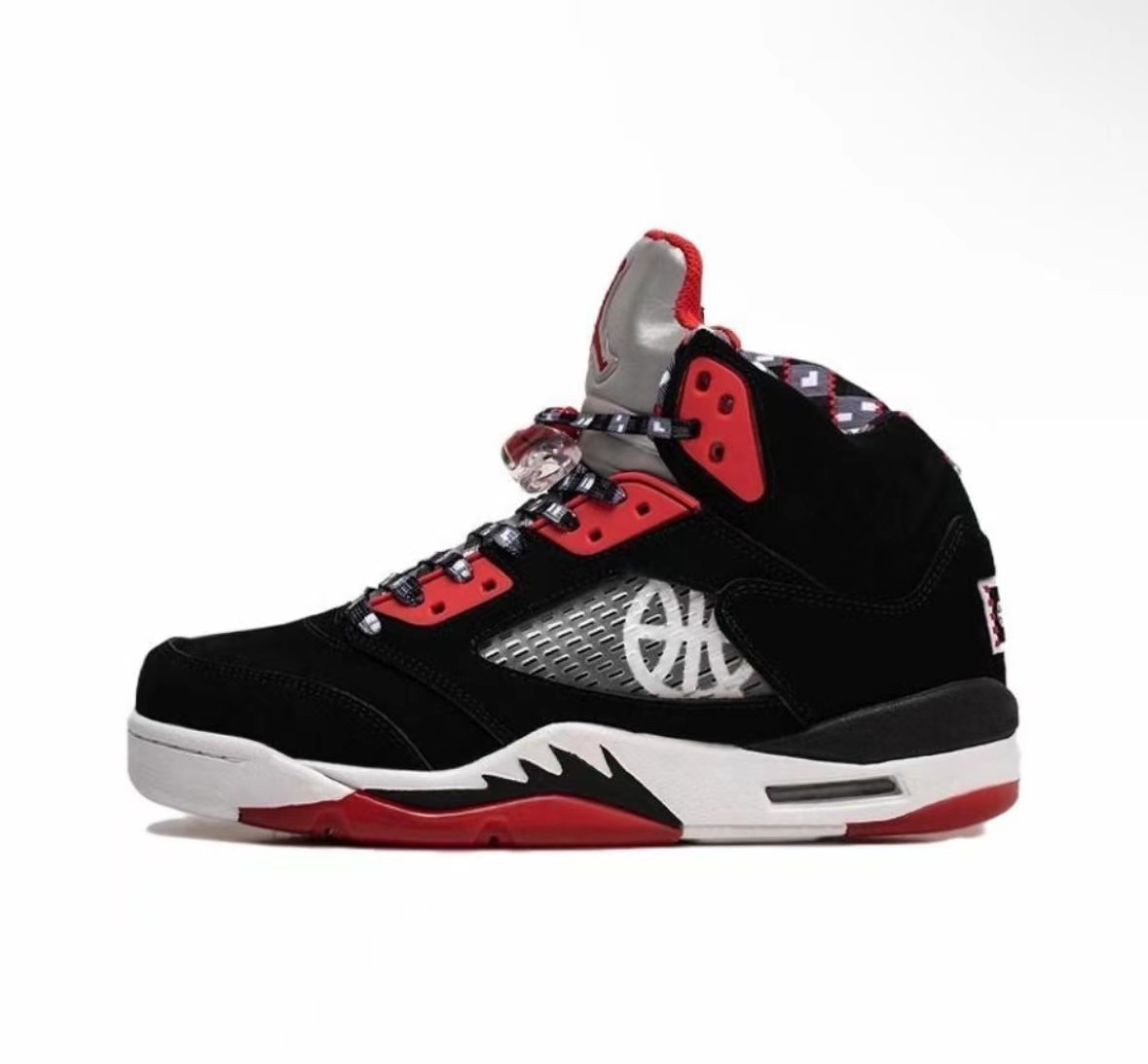 Zapatos Pitian AJ5 Oreo furioso toro Joe5 zapatos deportivos de baloncesto masculino y femenino de alta calidad comercio exterior al por mayor