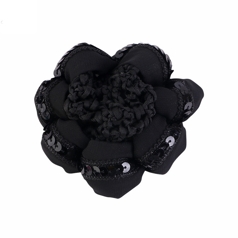 Ladies profesional lentejuelas flores hechas a mano red de cabello bailarina de ballet cabeza de pelo bolas de cabeza cabeza de red niños tocado