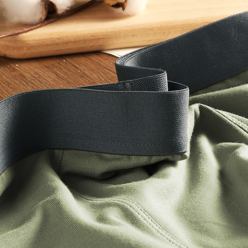 Ropa interior de hombre de algodón de alta elasticidad, sin costuras, calzoncillos de cintura media, estilo fino de verano, suave y agradable para la piel, lote mixto multicolor