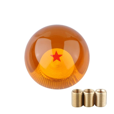 Car personality modification universal Dragon Ball Gear Head 1-7 star manual gear head accessories gear head popsicle head (Sürətlər qutusu və əl tormozu başlıqları) - one-star