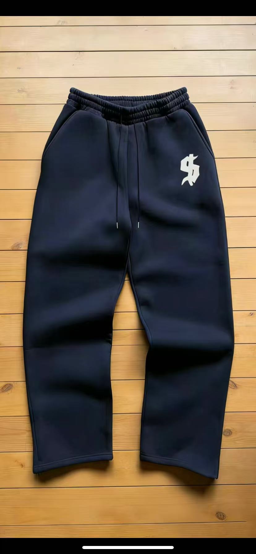 Vêtements pour hommes : Nouveau cardigan zippé imprimé tendance et polyvalent, style rétro, sweat-shirt et pantalon de survêtement streetwear uniques_voghion.com