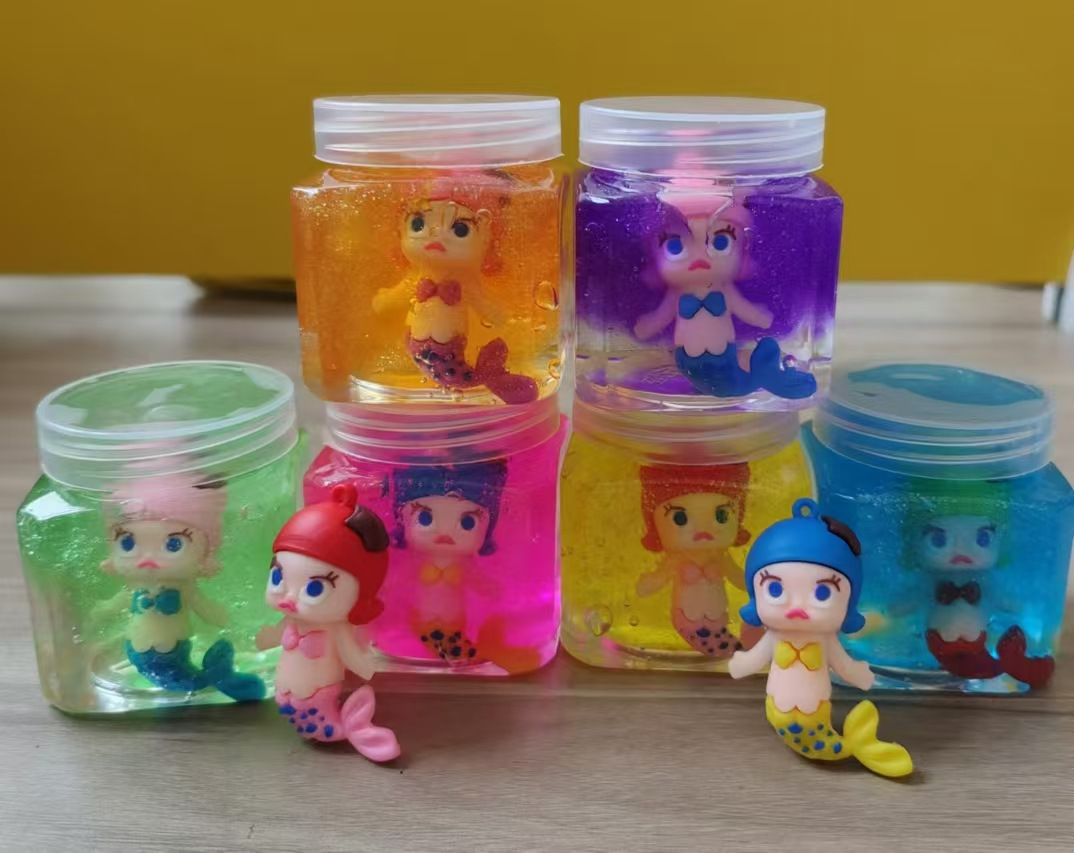 Pegamento espumoso de alto valor, muñeca de anime, juego de barro de cristal, no pegajoso, descompresión de manos, artefacto de curación, barro de juguete al por mayor