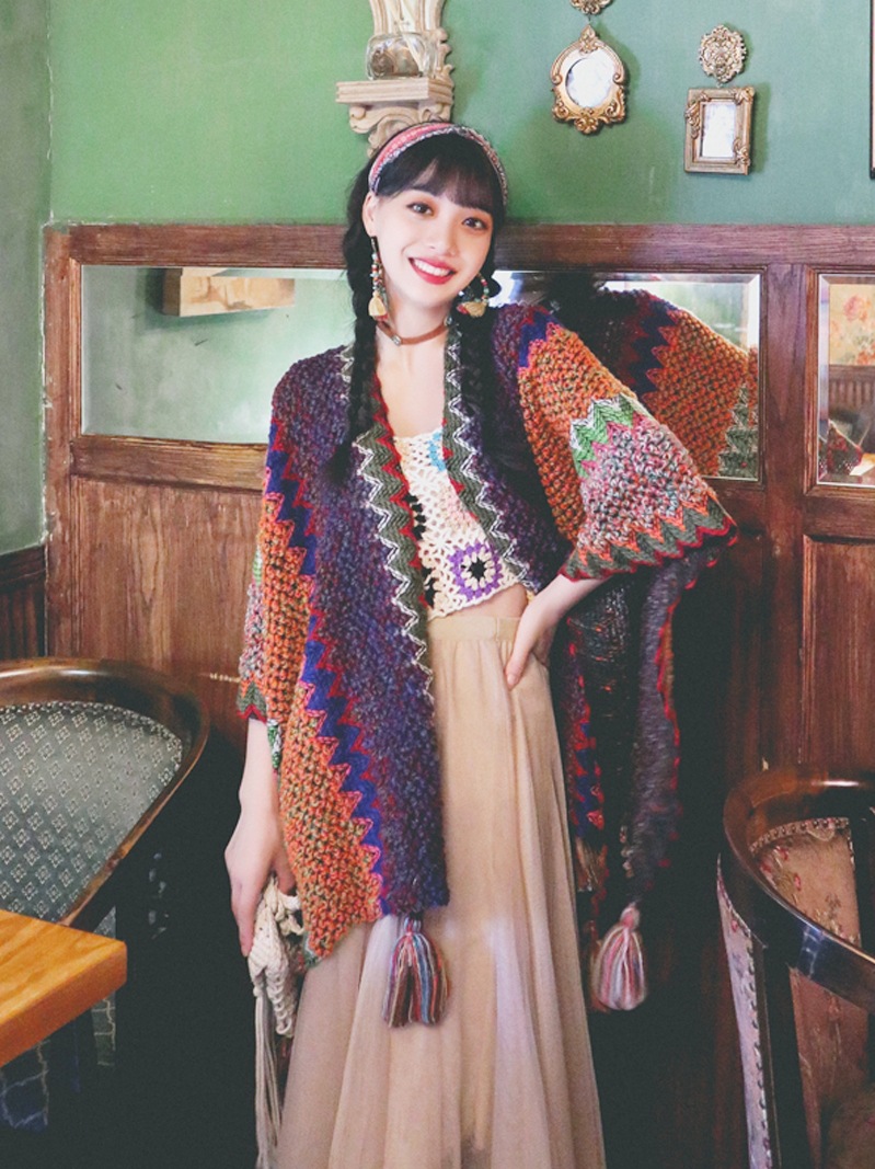 Qinghai ezera tuksneša senā pilsēta, Xizang, Xinjiang tūrisma lielizmēra šalle sieviešu šalle silta etniskā vēja apmetņa mētelis_voghion.com