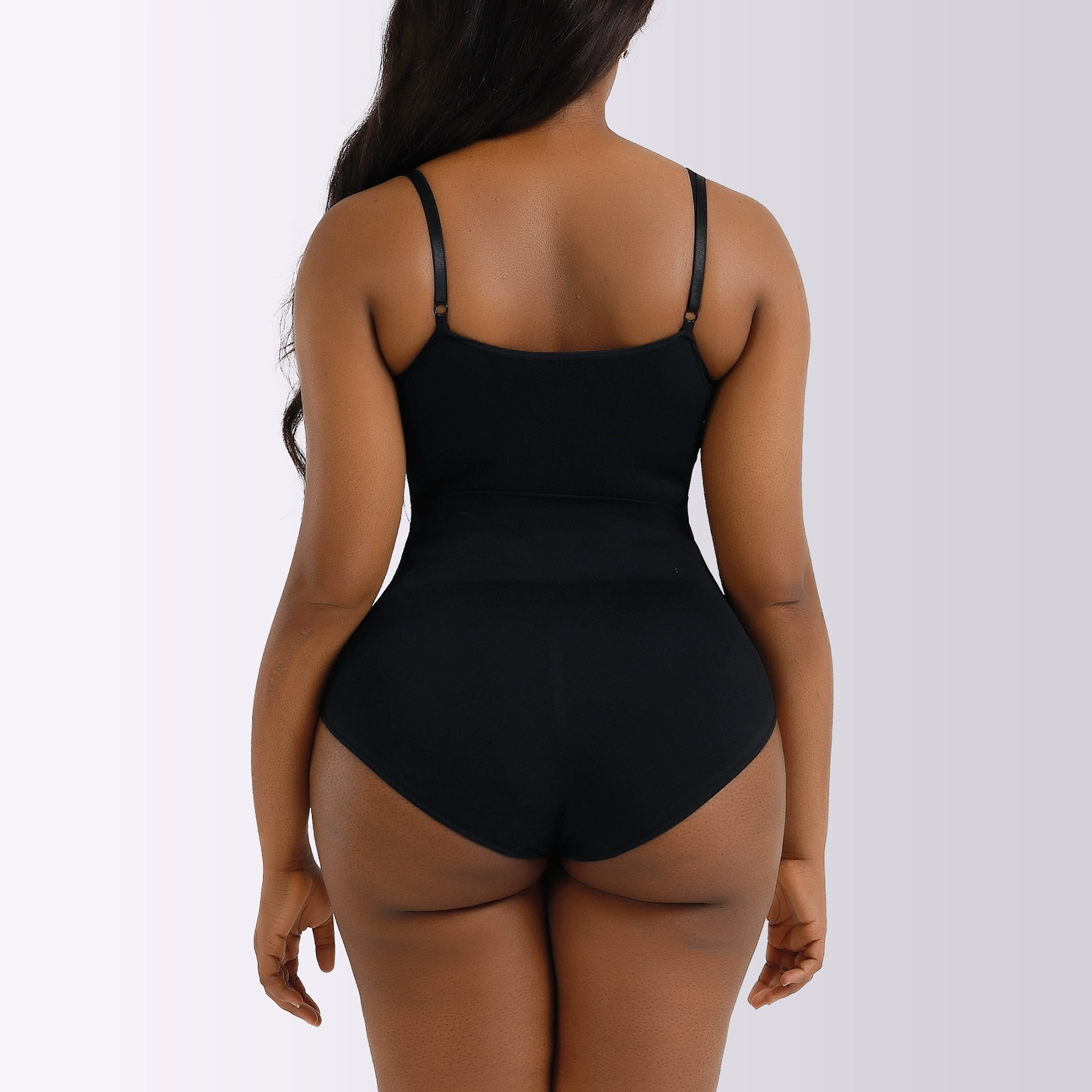 Постpartum Shapewear Bodysuit, European Style, Plus Size, Hip-Lifting Support
